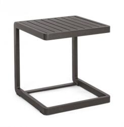 Bizzotto Masuta aluminiu gri antracit Konnor 40x40x45 cm (0662289X)