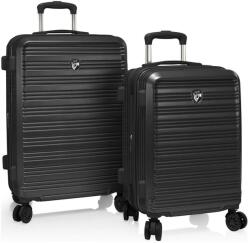 HEYS Комплект пътни куфари Heys AeroLite S, M Black Heys | Cheren | МЪЖЕ | UNI