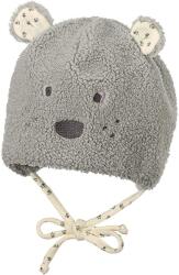 Sterntaler Бебешка зимна шапка мече, сива, Sterntaler