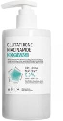 APLB Gel de dus iluminator si hidratant cu Glutathione si Niacinamida, 300ml, APLB