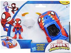 Hasbro Spidey si Prietenii Lui Uimitori Marvel Set Figurina Spidey si Vehicul Web Crawler 7.6cm (G1952_G2461) Figurina