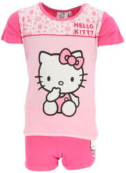 Hello Kitty Pijamale scurte fete, Hello Kitty, Roz, Bumbac (HK36-1773-8B-3853)