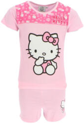 Hello Kitty Pijamale scurte fete, Hello Kitty, Roz, Bumbac (HK36-1773-8A)