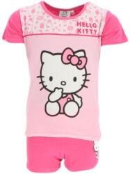 Hello Kitty Pijamale scurte fete, Hello Kitty, Roz, Bumbac (HK36-1773-5B)