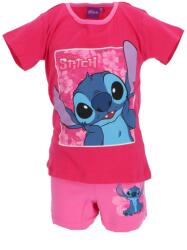 Stitch Disney Pijamale scurte copii, Stitch, Roz Rosu, Bumbac (LIL36-0744-6B)