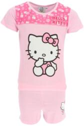 Hello Kitty Pijamale scurte fete, Hello Kitty, Roz, Bumbac (HK36-1773-5A)