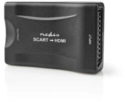 NEDIS Convertor SCART mama - HDMI mama, 1080p, 1.2Gbps, negru, Nedis (VCON3463BK)