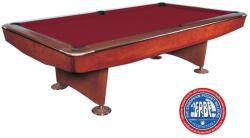 Dynamic Masa de biliard Dynamic II, 9 ft, maro, Pool Simonis 760 burgundy (55.020.09.1.16)