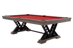 RASSON Masã de biliard, Pool, Rasson Vienna, 8 ft, Silver Mist Simonis 860 red (55.141.08.1.16)