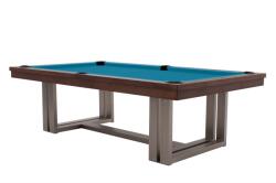 RASSON Masă de biliard / masă de dining, Rasson Trillium, 8 ft, nuc, Simonis 760 tournament blue (55.140.08.1.11)
