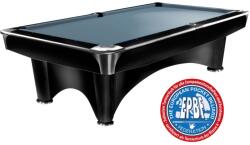 Dynamic Masã de biliard Dynamic III, negru lucios, Pool, 9 ft. Simonis 760 powder blue (55.100.09.5.4)