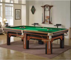 Pool gold Phoenix (CHINESE HEYBALL), masã de biliard 9ft, maro-negru (56.022.21.0)