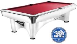 Dynamic Masa de biliard Dynamic III, Alb Lucios, Pool, 8 ft. Simonis 760 red (55.100.08.3.4)