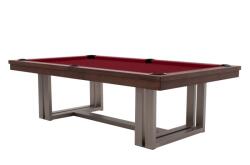 RASSON Masă de biliard / masă de dining, Rasson Trillium, 8 ft, nuc, Club Cloth burgundy (55.140.08.1.3)