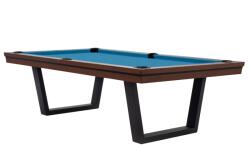 RASSON Masă de biliard / masă de dining, Rasson Madrid, nuc, 7 ft Simonis 760 tournament blue (55.144.07.1.9)