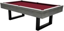 Dynamic Masã de biliard Upcon, 8 ft, stejar gri Simonis 760 burgundy (55.136.08.1.12)