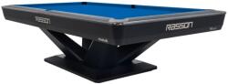 RASSON Masă de biliard, Pool, Rasson Victory III, Negru, dimensiune buzunare CLUB, 9 ft. Simonis 860 royal blue (55.143.19.5.14)