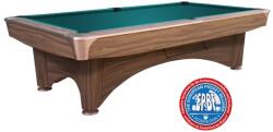 Dynamic Masã de biliard Dynamic III, 9 ft, furnir maro Simonis 860 blue green (55.100.09.4.9)