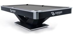 RASSON Masă de biliard, Rasson Victory II Plus, Negru, 9 ft. Simonis 860 gray (55.143.09.5.16)