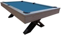 Dynamic Masã de biliard, X-Con, 8 ft, stejar gri Club Cloth electric blue (55.136.08.4.3)