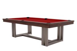 RASSON Masă de biliard / masă de dining, Rasson Trillium, 8 ft, nuc, Simonis 860 red (55.140.08.1.16)
