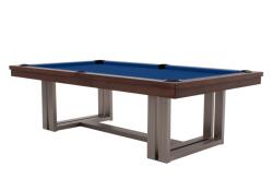 RASSON Masă de biliard / masă de dining, Rasson Trillium, 8 ft, nuc, Club Cloth royal blue (55.140.08.1.1)
