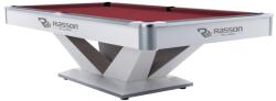 RASSON Masă de biliard, Biliard, Rasson Victory II Plus, Alb, 8 ft. Simonis 760 burgundy (55.143.08.3.8)