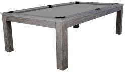 RASSON Masă de biliard / masă de dining, Rasson Penelope II, 7 ft, silver mist, cu blat de masă inclusă Club Cloth gray (55.132.07.1.1)