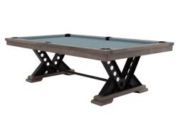 RASSON Masã de biliard, Pool, Rasson Vienna, 8 ft, Silver Mist Simonis 860 powder blue (55.141.08.1.15)