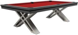 RASSON Masă de biliard / masă de dining, Pierce, 8 ft. , Nuc Simonis 760 red (55.135.08.5.9)