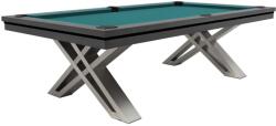 RASSON Masă de biliard / masă de dining, Pierce, 8 ft. , Nuc Simonis 860 blue green (55.135.08.5.12)