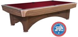 Dynamic Masã de biliard, Dynamic III, Modern Brown, 8 ft. Simonis 760 burgundy (55.100.08.4.7)