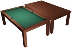 Dynamic Masă de biliard / masă de dining, Mozart, 7 ft. , mahagon Club Cloth yellow green (55.107.07.0)