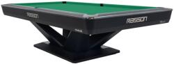 RASSON Masă de biliard, Pool, Rasson Victory III, Negru, dimensiune buzunare CLUB, 9 ft. Simonis 760 yellow green (55.143.19.5.2)