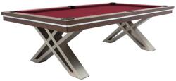RASSON Masă de biliard / masă de dining, Pierce, 8 ft, nuc Simonis 860 burgundy (55.135.08.1.22)