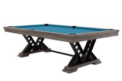 RASSON Masã de biliard, Pool, Rasson Vienna, 8 ft, Silver Mist Simonis 860 electric blue (55.141.08.1.13)