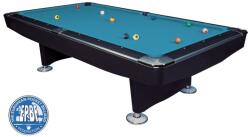 Dynamic Masã de biliard Dynamic II, negru lucios, Pool, 7 ft. Simonis 760 electric blue (55.020.07.5.3)