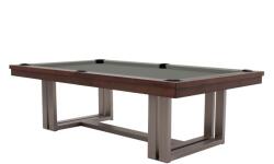 RASSON Masă de biliard / masă de dining, Rasson Trillium, 8 ft, nuc, Simonis 860 gray (55.140.08.1.20)