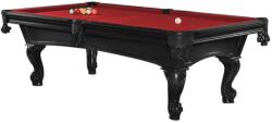 Dynamic Masã de biliard Shelton, 8 ft, negru Simonis 760 red (55.147.08.1.7)