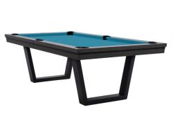 RASSON Masă de biliard / masă de dining, Rasson Madrid, Gri, 8 ft. Club Cloth electric blue (55.144.08.2.3)