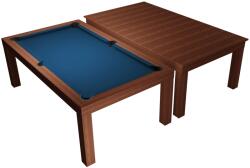 Dynamic Masă de biliard / masă de dining, Mozart, 7 ft. , mahagon Club Cloth royal blue (55.107.07.0.2)