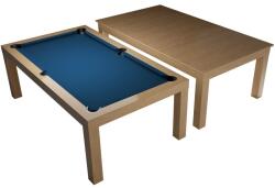 Dynamic Masă de biliard / masă de dining, Mozart, 7 ft. , stejar Club Cloth royal blue (55.107.07.1.2)