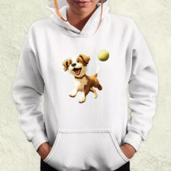 Magnolion Bolyhos kutyus v4 női pulóver (7660-PN)