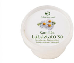 G&A Natural Kamillás Lábáztató Só Édesnarancs Illóolajjal 120 g