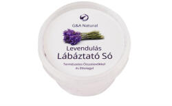  G&A Natural Lábáztató Só Levendulás Illóolajjal 130 g