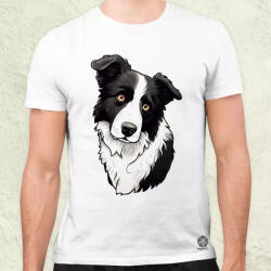 Magnolion Border Collie v2 férfi póló (3269)