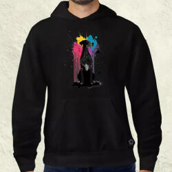 Magnolion Kutya színes pacában férfi pulóver (1163-P)