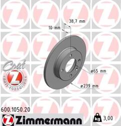 ZIMMERMANN Disc frana ZIMMERMANN 600.1050. 20 (600.1050.20)