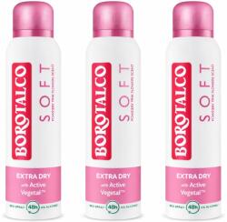 Borotalco - Deodorant spray Borotalco Soft, 150 ml Deo Spray 3 x 150 ml