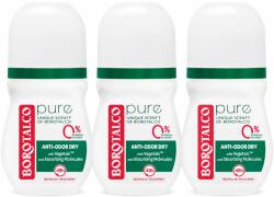 Borotalco - Deodorant roll-on Pure Original, Borotalco, 50 ml Roll-On 3 x 50 ml